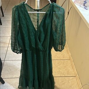 Elegant Green Dress